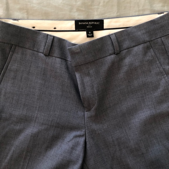 Banana Republic Reegan Slacks!!! Worn Once!!! Chambray Color!!! - Picture 7 of 7